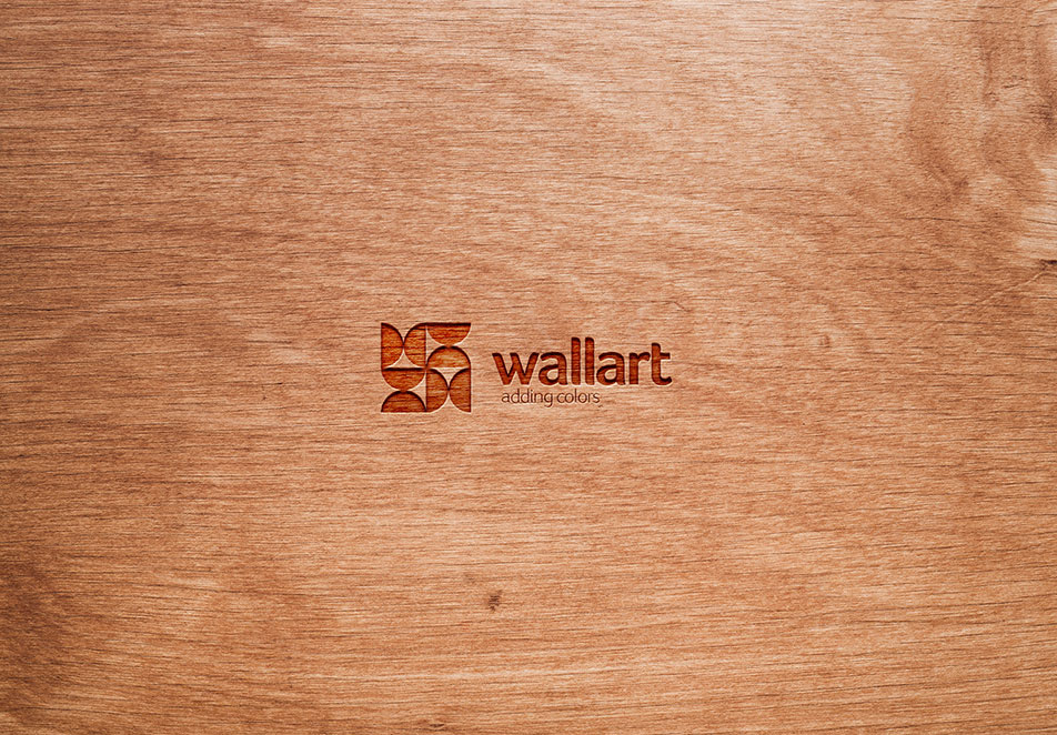 WallArt Moldova corporate identity