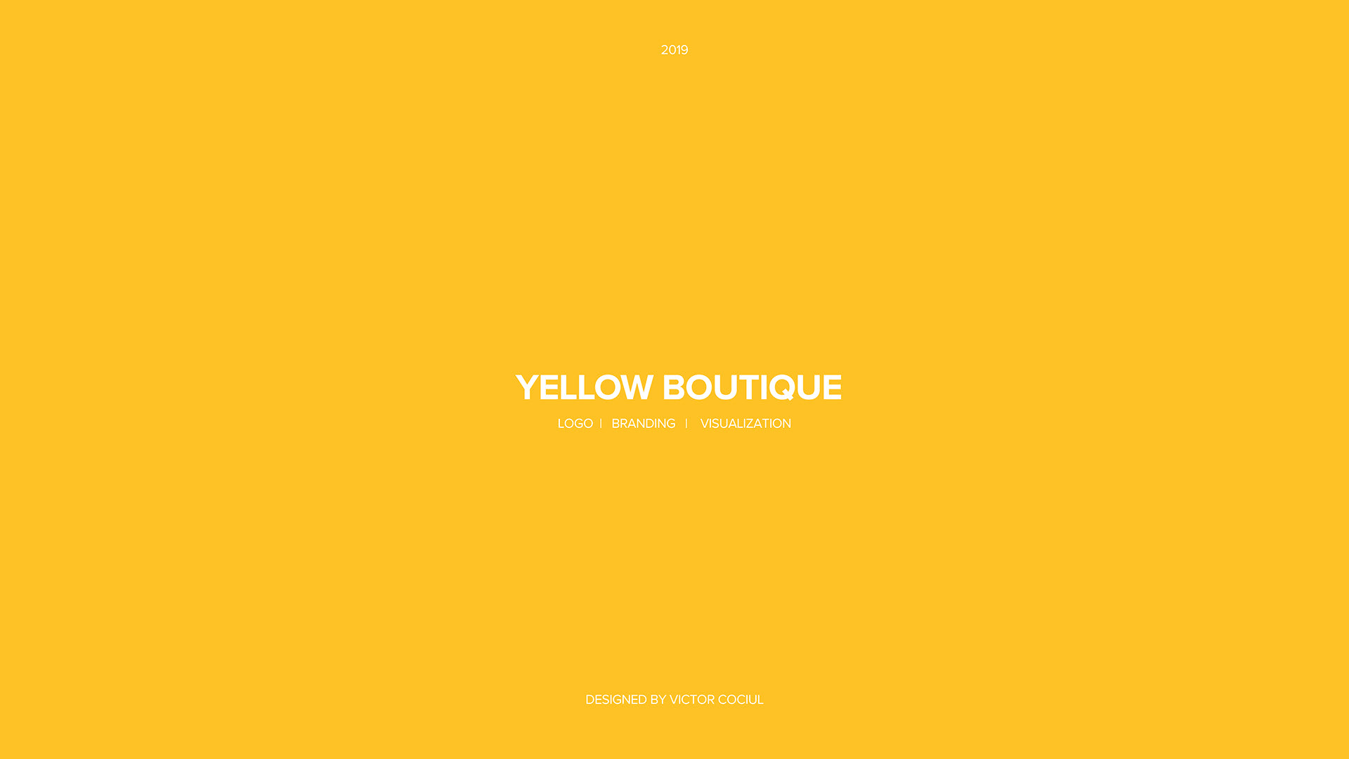 Фирменный стиль Yellow Boutique